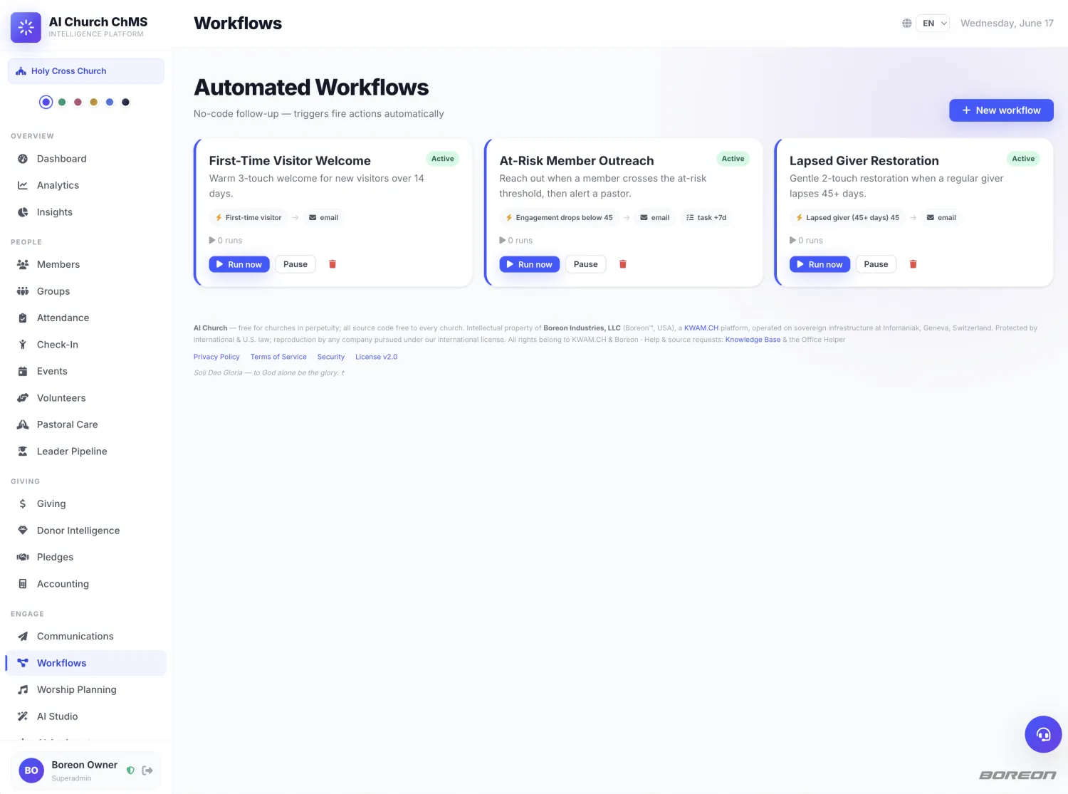 Automated Workflows