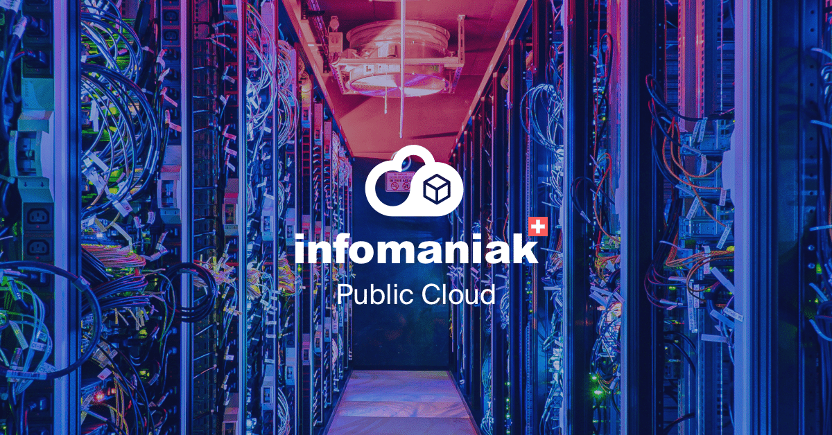 Infomaniak datacenter in Geneva, Switzerland
